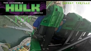 incredible hulk coaster Pov 2024