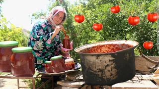 Tomatoes from garden to pantry :  Harvesting fruit and preserving fect tomatoes