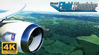 Microsoft Flight Simulator 2020 787-10 *EXTREME REALISM* Landing | 4K Graphics