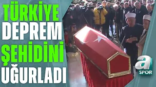 Deprem Şehidi Piyade Er Eren Taşkın Son Yolculuğuna Uğurlandı / 07.02.2023