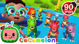 Cody Meets 10 Little Dinos | CoComelon | Nursery Rhymes for Babies