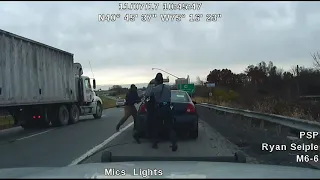 Dashcam video shows man shooting officer