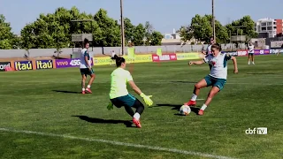 SELEÇÃO FEMININA treina em PORTIMÃO para a COPA DO MUNDO 2019