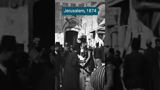 Jerusalem in 1897 (jaffa Gate) #history #oldfootage #historical