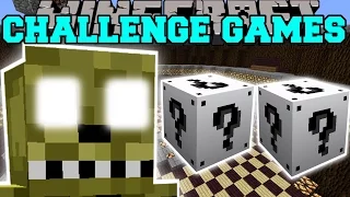 Minecraft: PLUSHTRAP CHALLENGE GAMES - Lucky Block Mod - Modded Mini-Game