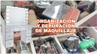 ¡ACOMPAÑAME A LIMPIAR MI VANITY! PARTE 1 ✨ORGANIZACIÓN Y DEPURACIÓN de MAQUILLAJE 💄