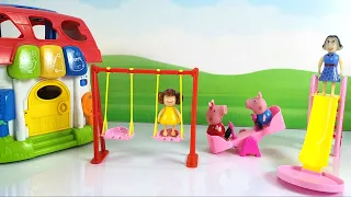 Peppa pig new house with fantastic furniture