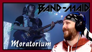 BAND-MAID / Moratorium (Live) Reaction | Metal Musician Reacts
