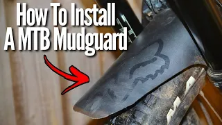 How To Install A Front MTB Mudguard EASILY!