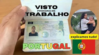 ✅VISTO DE PROCURA DE TRABALHO PARA PORTUGAL 🇵🇹 #imigranteemportugal #vistosportugal #visto