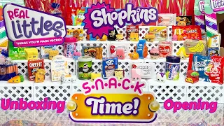 SHOPKINS REAL LITTLES SNACK TIME SEASON 17th UNBOXING