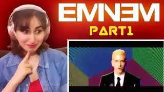 KPOP FAN REACTION TO EMINEM! (Rap God - Part 1)