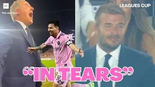 Jorge MAS and The BECHAMS reaction  after Messi’s goal