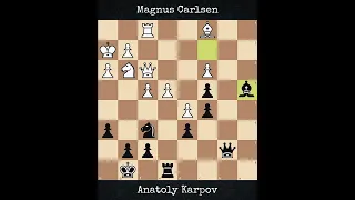 Magnus Carlsen va Anatoly Karpov | World Blitz Championship (2009)