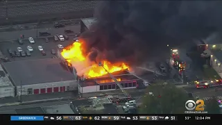 No Injuries Reported In Car Dealership Fire