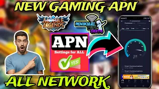 NEW GAMING APN SETTINGS FOR ALL NETWORK | INCREASE INTERNET DATA USING APN TRICKS 2023