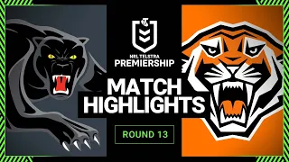 Penrith Panthers v Wests Tigers | Match Highlights | Round 13, 2013 | NRL