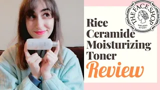 THE FACE SHOP: Rice Ceramide Moisturizing Toner REVIEW!