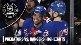 Nashville Predators vs. New York Rangers | Full Game Highlights