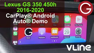 Unlock Wireless CarPlay & Android Auto: GROM VLine VL2 on 2013-2020 Lexus GS with Factory Navigation