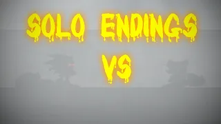 Characters' solo endings! | Sonic.exe: Nightmare Beginning - Deadly Fog!