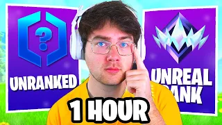 I Speedrun Chapter 5 Ranked In 1 Hour (World Record In Fortnite)