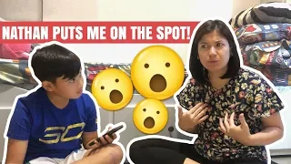 Nathan Puts Me on the Spot!! | Camille Prats