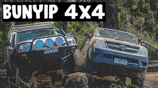 Stock Hilux 4x4 Session At Bunyip, 3 Wheelin & More!! :POOR MANS 4X4 HILUX BUILD EP7