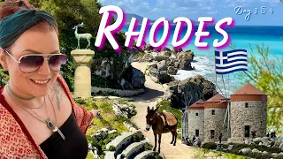 RHODES GREECE OLD TOWN IN APRIL |  SO MANY THINGS TO SEE & DO 🇬🇷