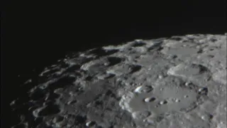 Как видно луну в телескоп , увеличение 2000 крат