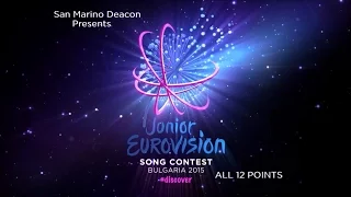 Junior Eurovision 2015 : All 12 Points