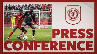 PRESS CONFERENCE | Agyei Excited To Be Facing His Former Club