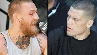 Conor McGregor & Nate Diaz Explode at UFC 196 Press Conference in LA (FULL)