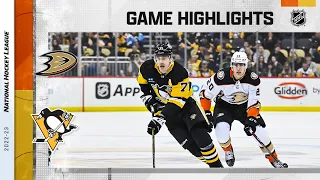 Ducks @ Penguins 1/16 | NHL Highlights 2023