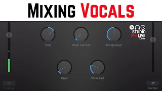 How to mix vocals in GarageBand iOS (iPhone/iPad)