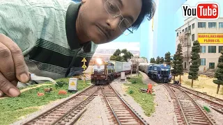 Indian Railways HO Scale Model Train | Indian Miniature Train Model | Model Train | train video