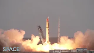 Space Pioneer's Tianglong-2 rocket launches on maiden flight from China