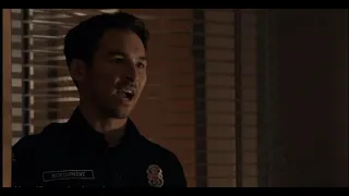 Station 19 Travis finds out about Vic and ruiz affair