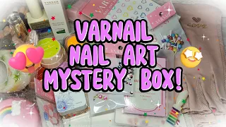 NAIL ART MYSTERY BOX! | VARNAIL MONTHLY BOX- JUNE