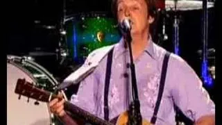 Paul McCartney (Blackbird) sur les plaines d'Abraham 20 juillet 2008