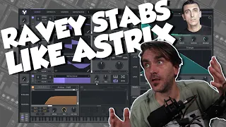 How To Make Rave Stabs Like Astrix In Vital