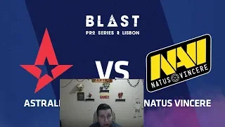 Манурин смотрит: ФАНТАСТИЧЕСКАЯ ИГРА ОТ СИМПЛА И ЭЛЕКТРОНИКА! Na'Vi vs Astralis ФИНАЛ BLAST Pro