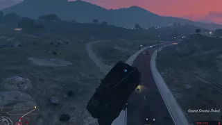 GTA 5 Online: Khanjali Triple flip (Railgun grab)