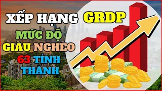 Xếp hạng GRDP 63 tỉnh thành Việt Nam năm 2022 (cập nhật mới nhất)