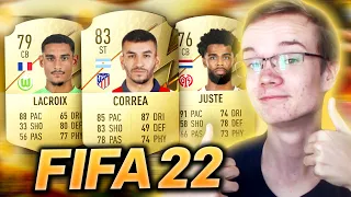 HODNOTÍM VAŠE FIFA 22 STARTER TÍMY! 🤩🔥