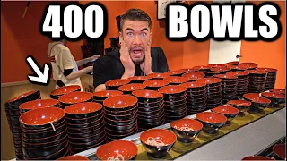 ATTEMPTING TO EAT 400 BOWLS OF NOODLES TO BEAT THIS NOODLE EATING CHALLENGE IN JAPAN