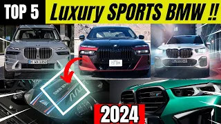 2024 News BMW SUV CARS!! TOP 5 BEST New BMW SPORTS Luxury SUV 2024 Meets Performance REVVING UP