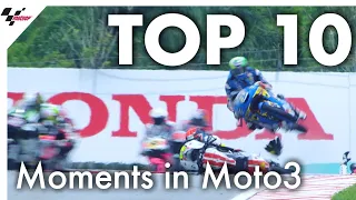 Top 10 moments in Moto3 from 2019