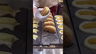 【たい焼き実演】行列が出来る街のたい焼き屋さん♪横浜くりこ庵