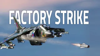 DCS HARRIER SMASHING FACTORY AIR DEFENCE